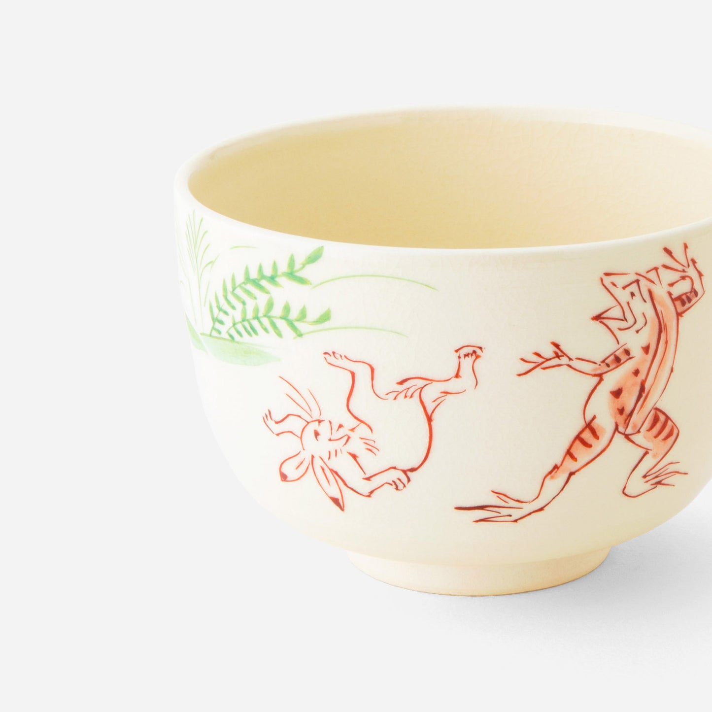 Artisanal Japanese Tea Cup - Choju-Giga Inspired Design