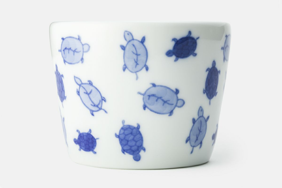 Blue Turtle Soba Cup