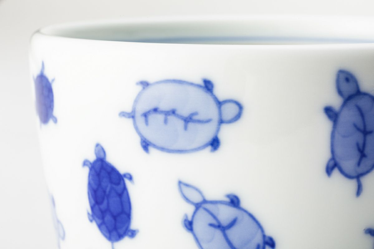 Blue Turtle Soba Cup