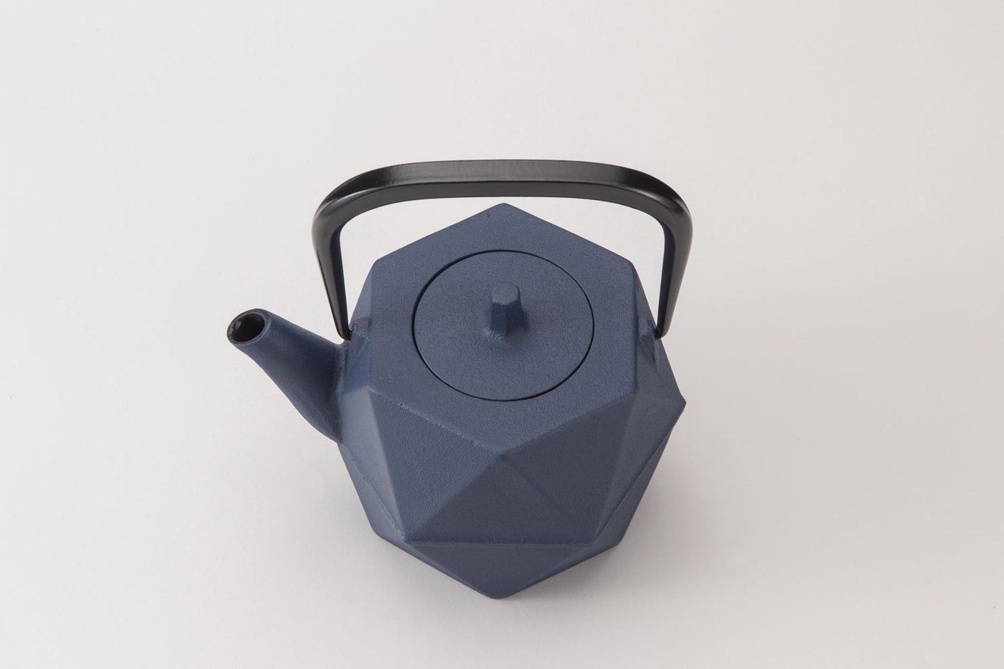 Japanese Cast Iron Teapot - Kyusu Ishihiki (Stone-Carved)