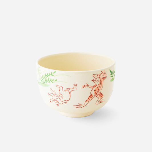 Artisanal Japanese Tea Cup - Choju-Giga Inspired Design