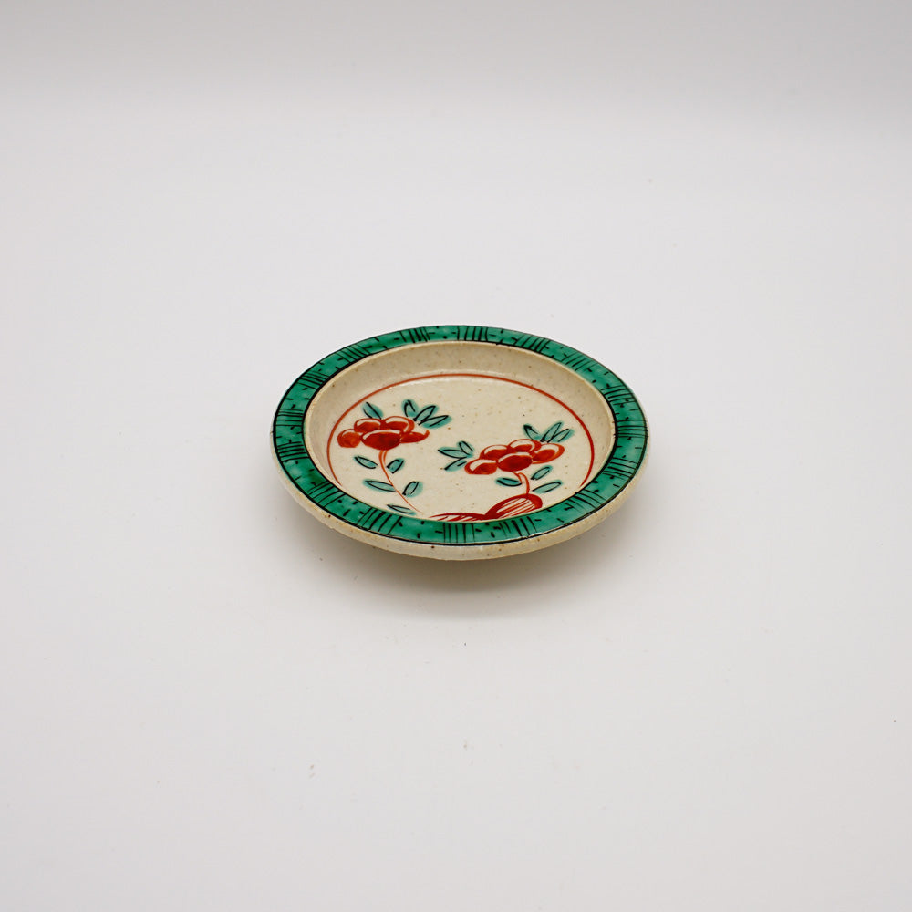 Akae Floral Yakumi Dish