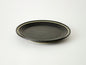 Zen Black Ceramic Dessert Plate