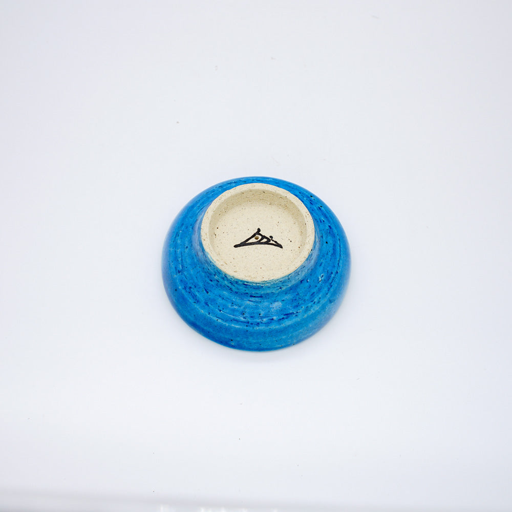 Azure Lotus Zen Incense Holder