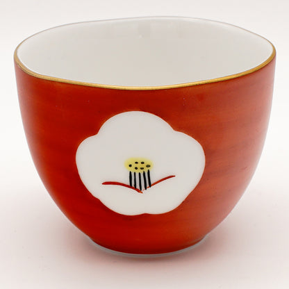 Crimson Blossom Tea Cup