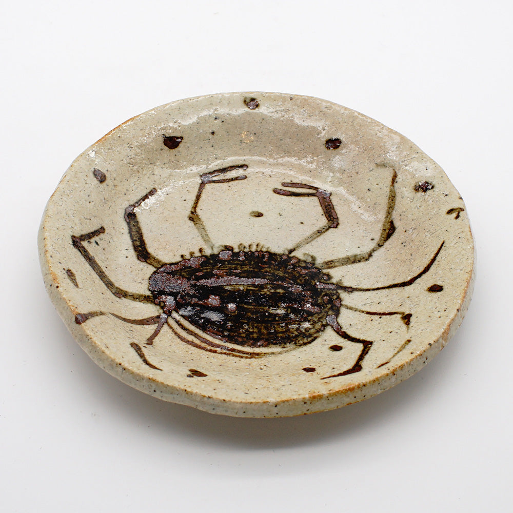 Crab Motif Ceramic Plate